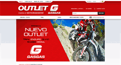 Desktop Screenshot of outletgasgas.com